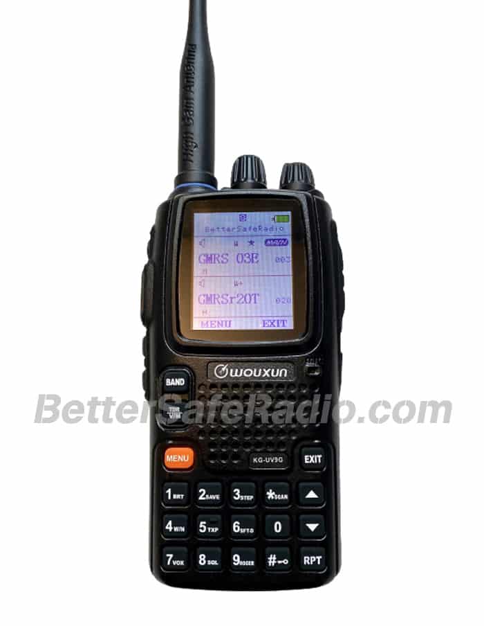 BSR Wouxun KG-UV9G PRO GMRS Two-Way Radio - Close