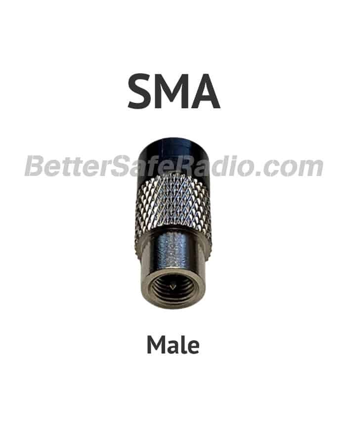 Smiley Antenna 6A SMA-Male System One TA Base Connector