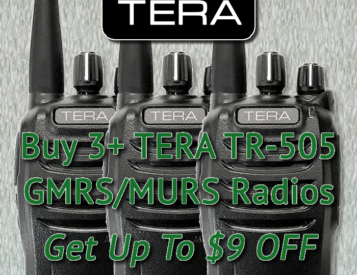 TERA TR-505 GMRS/MURS Bulk Radio Discounts!